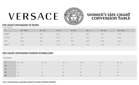 versace polo size chart|Men Clothing .